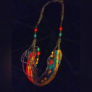 Multistrand  Beaded Necklace